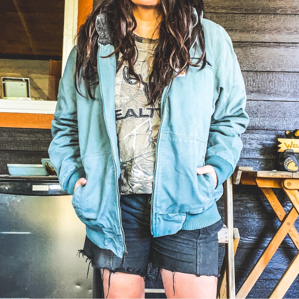 Carhartt Wildwood Coat Balsam Green